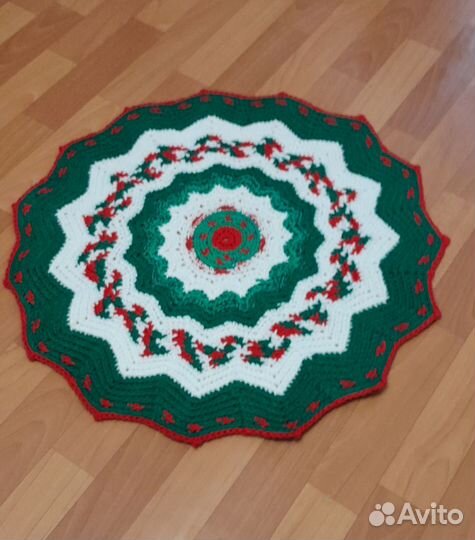 Новогодний коврик