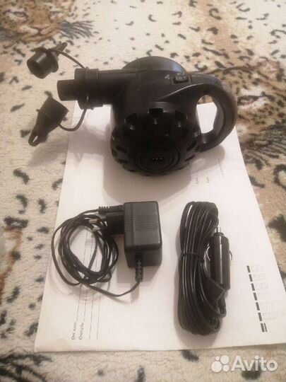 Насос аккумуляторный для лодки и матраса