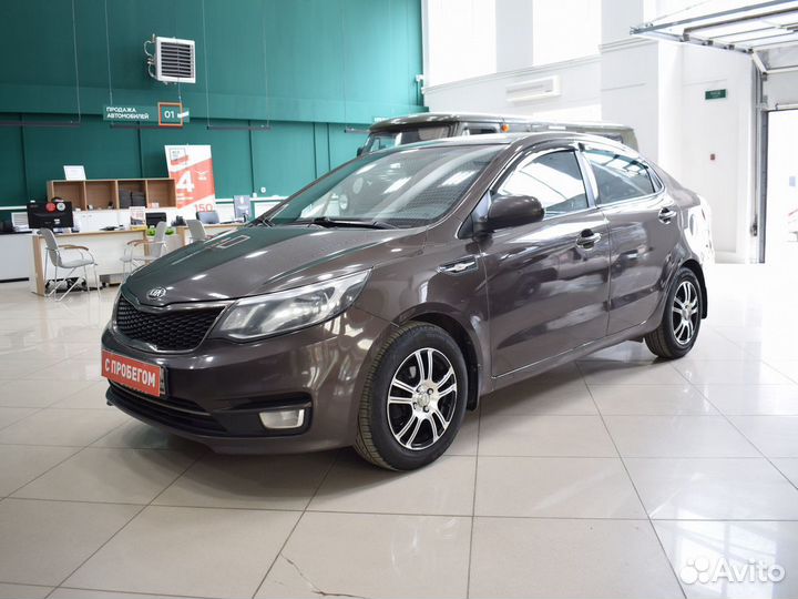 Kia Rio 1.6 МТ, 2017, 155 000 км