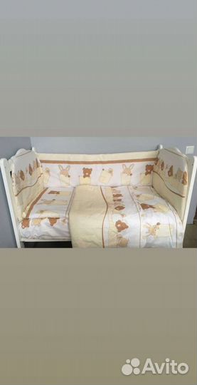 Комплекты в кроватку 6, 7, 17, 18 предметов