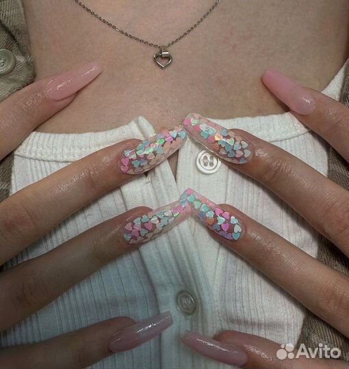 Наращивание ногтей все включено