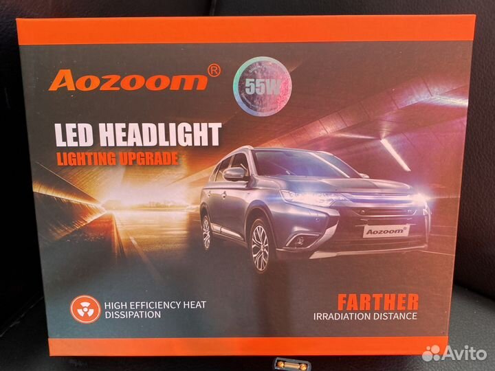 Сверхяркие диодные лампы Aozoom 55W ExtraPower