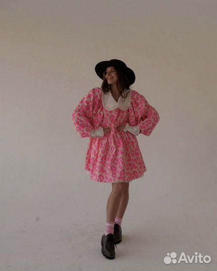 Платье country textile Paris Dress Leo