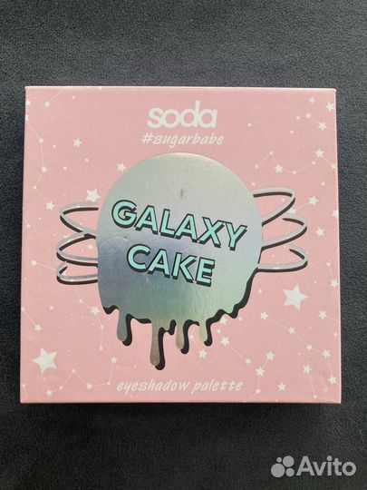 Палитра теней Soda galaxy cake