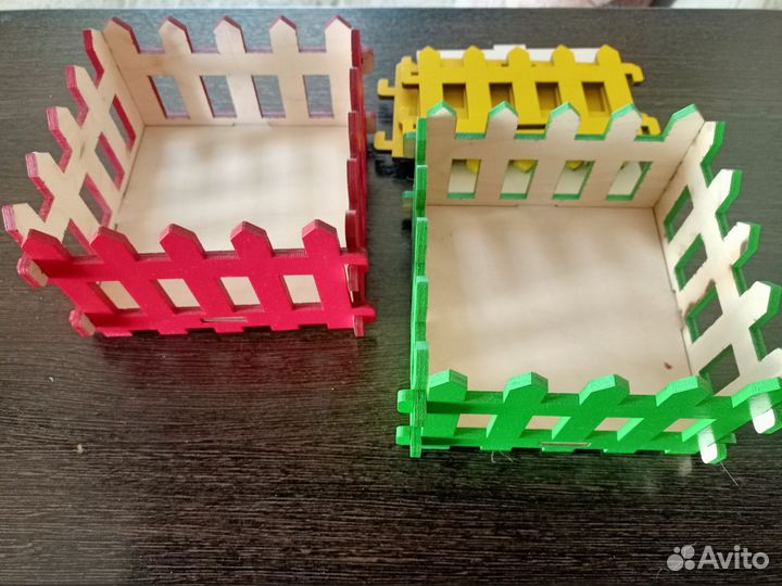 Деревянный заборчик для игр,занятий