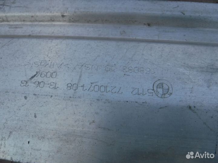 Усилитель заднего бампера BMW X3 F25 2015