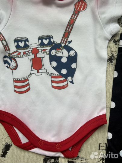 Пакет новых вещей для девочки до года