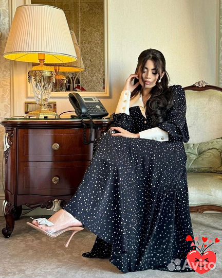 Мусульманское платье длинное