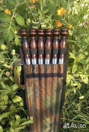 Hабор шампурoв в чехле