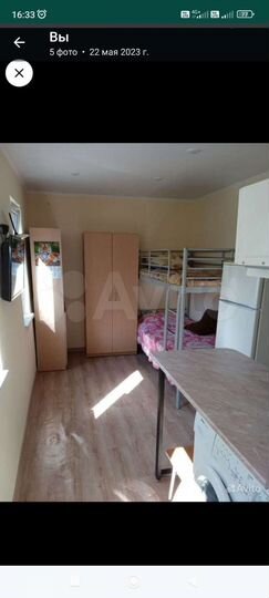 Комната 11,5 м² в 1-к., 1/1 эт.