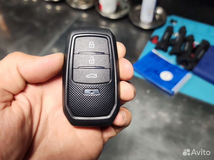 Изготовление автомобильных ключей с чипом
