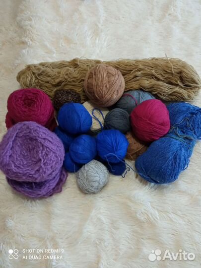 Пряжа нитки для вязания
