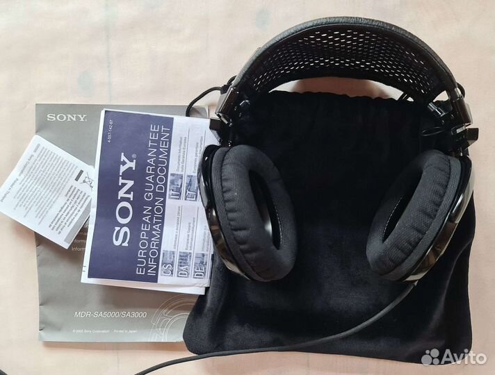 Наушники Sony mdr sa3000