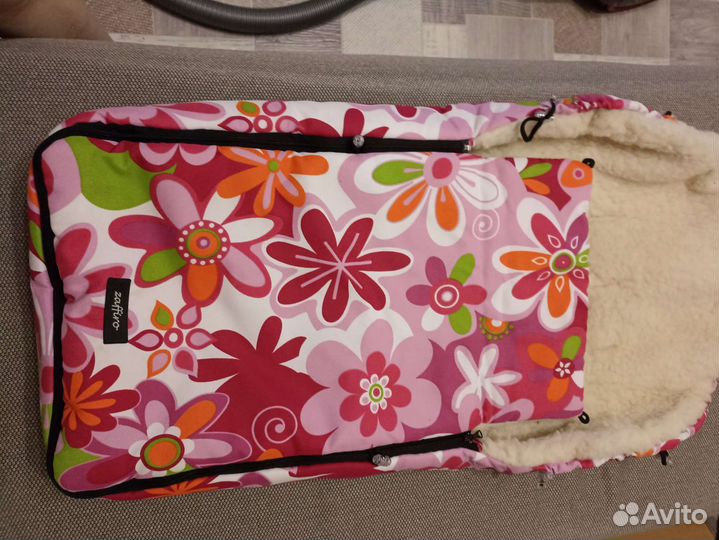 Зимний конверт в коляску