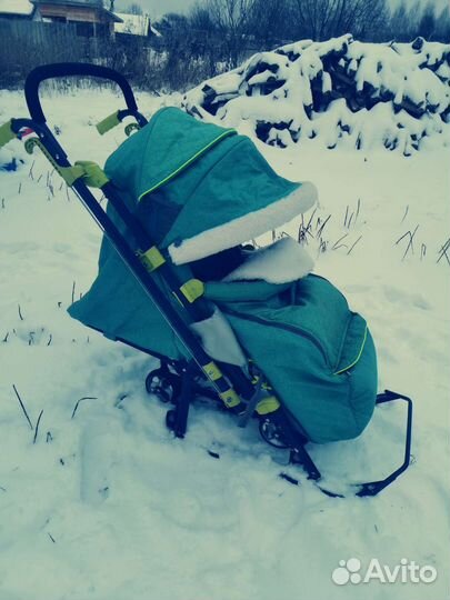 Коляска санки