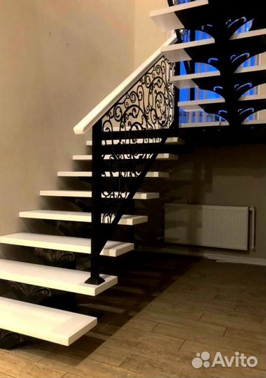 Лестничный каркас под ключ