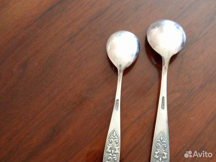 Набор мельхиоровых ложек (СССР)