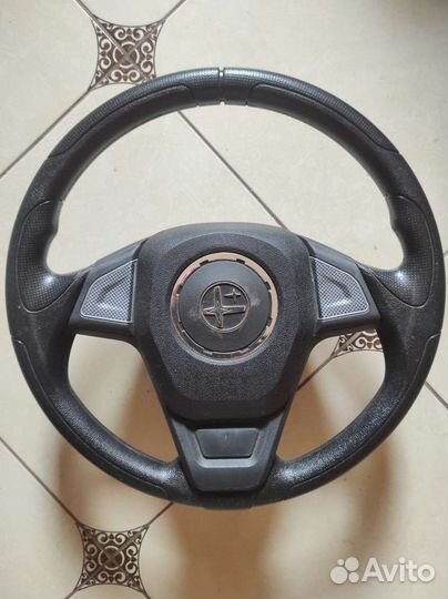 Руль для УАЗ Патриот в оплётке 38 см