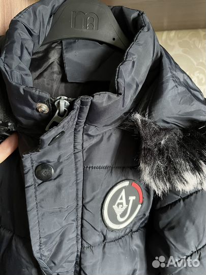 Пуховик детский armani