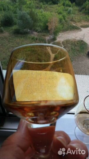 Рюмки цветное стекло СССР