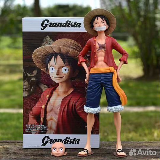 Аниме фигурка Луффи One piece + доставка