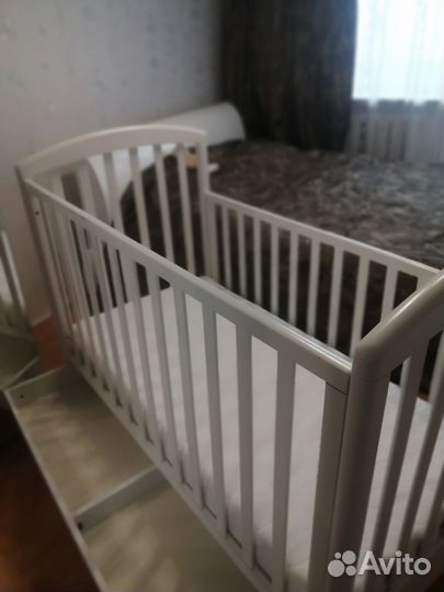 Детская кроватка для малыша новорожденного бу