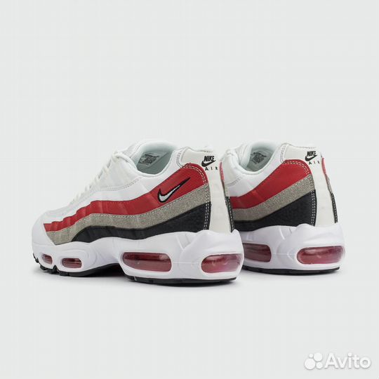 Кроссовки Nike Air Max 95 White/Grey/Red