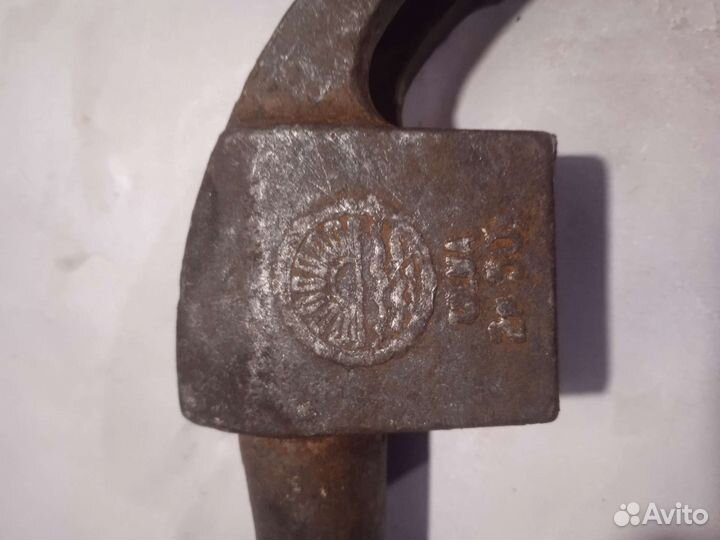 Сапожный молоток, гвоздодер СССР, клеймо