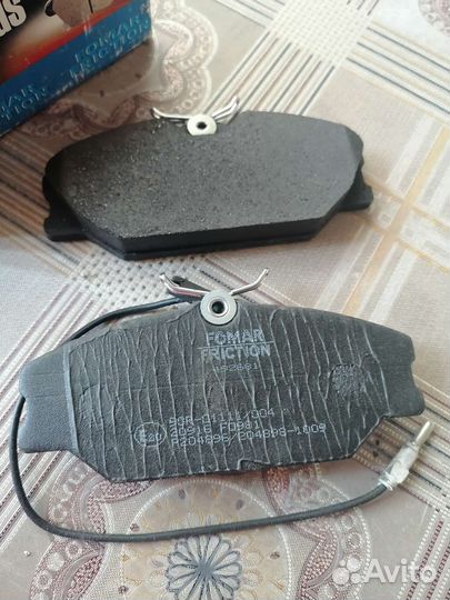 Колодки на renault