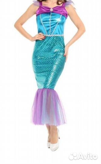 Русалочка, карнавальный костюм много помиюмов