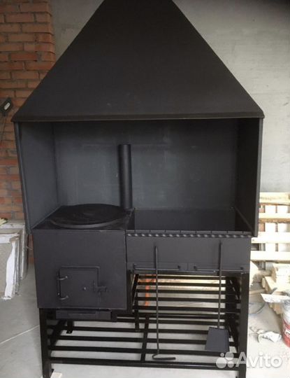 Мангальный комплекс в беседку