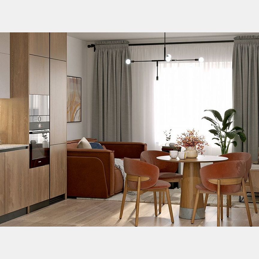 2-к. квартира, 68,8 м², 5/13 эт.
