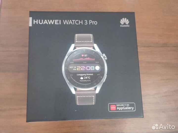 Смарт часы huawei watch 3 pro