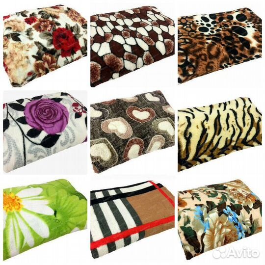 Пледы и покрывало