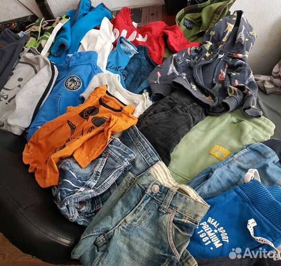 Одежда для мальчика пакетом 80 86