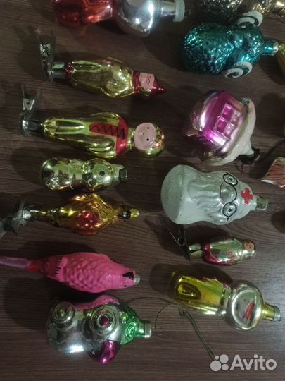 Елочные игрушки СССР