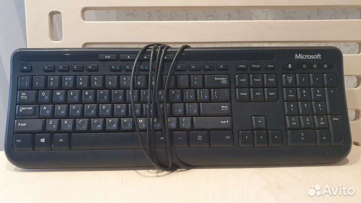 Клавиатура microsoft wired keyboard 600
