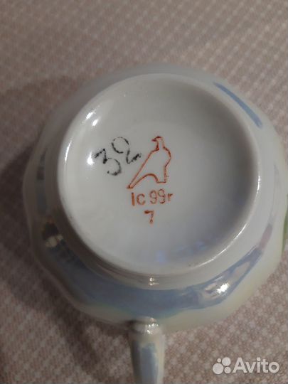 Чайный сервиз Сирень Дулево (неполный)