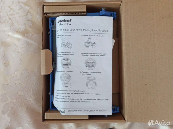 IRobot scooba и запчасти для Romba