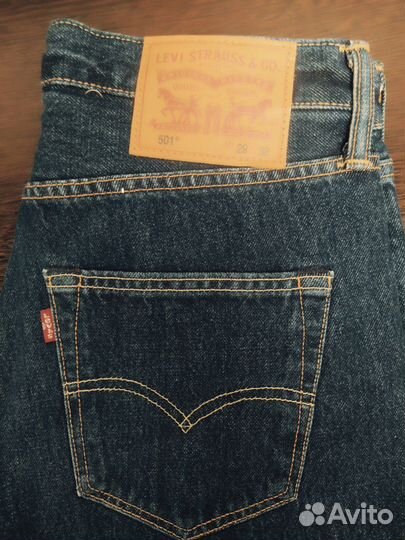 Джинсы Levis 501, Размер: W29 L32, 44 (XS/S)