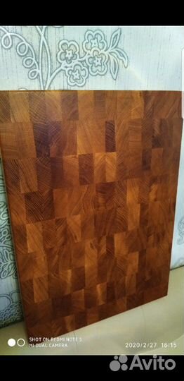 Разделочная торцевая доска