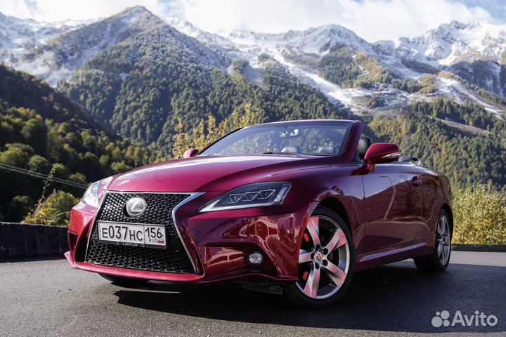 Фототур в Абхазию на кабриолете Lexus