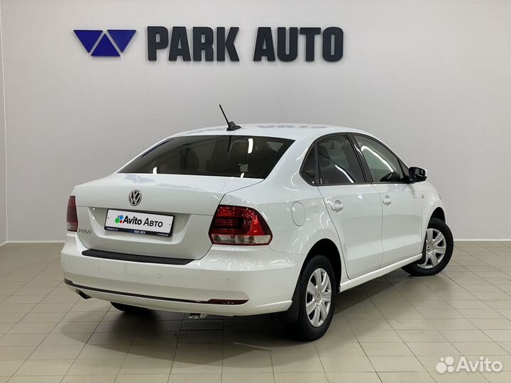 Volkswagen Polo 1.6 МТ, 2018, 75 000 км