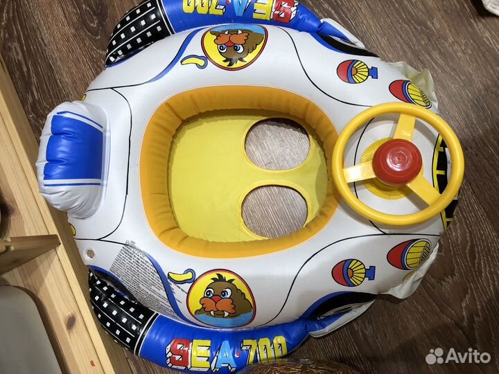 Надувная машинка для плавания