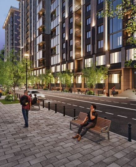 Своб. планировка, 47 м², 17/17 эт.