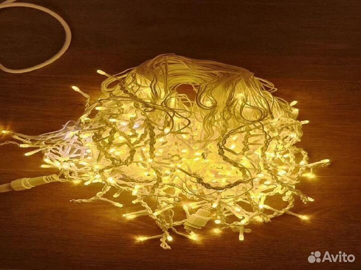 Гирлянда уличная 25м