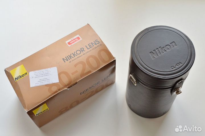Объектив Nikon AF 80-200mm f/2.8D ED Nikkor MK3