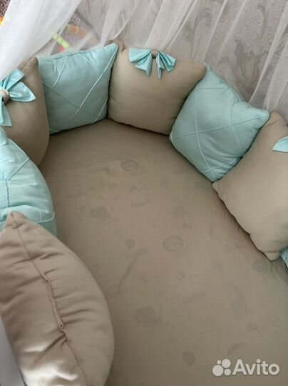 Бортики в кроватку