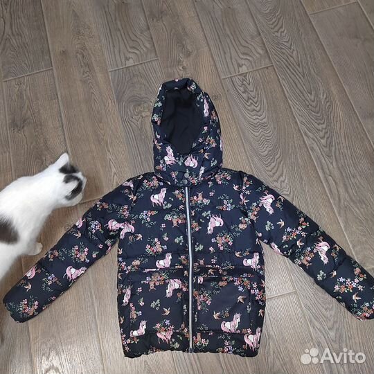 Куртка для девочки 140 демисезонная