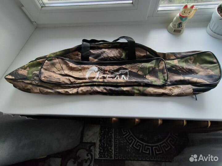 Чехол для удочек 80 см с 2 секциями